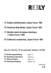 Reely Hydro Force Notice D'emploi