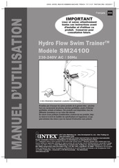 Intex Hydro Flow Swim Trainer SM24100 Manuel D'utilisation