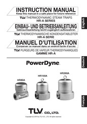 TLV PowerDyne HR-A Série Manuel D'utilisation