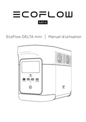 EcoFlow DELTA mini Manuel D'utilisation