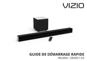 Vizio SB3821-C6 Guide De Démarrage Rapide