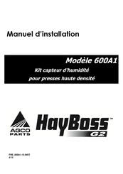 Harvest TEC HayBoss G2 600A1 Manuel D'installation