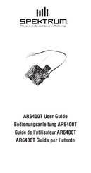 Spektrum AR6400T Guide De L'utilisateur