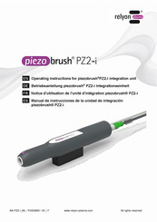 Relyon plasma piezobrush PZ2-i Notice D'utilisation