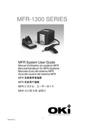 Oki MFR-1300 Série Manuel D'utilisation