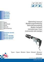 Von Arx PT3-EH Mode D'emploi