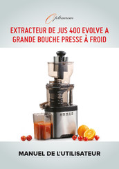 Optimum 400 EVOLVE Manuel De L'utilisateur