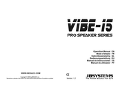 JB Systems VIBE-15 Mode D'emploi