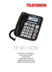 Telefunken TF 951 COSI Guide De L'utilisateur