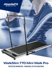 AbodeFit HEALTH WalkSlim 770 Mini Walk Pro Manuel D'utilisation