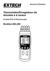 Extech Instruments SDL200 Manuel D'utilisation