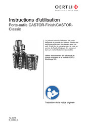 OERTLI CASTOR-Classic Instructions D'utilisation