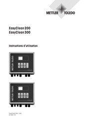 Mettler Toledo EasyClean200 Instructions D'utilisation