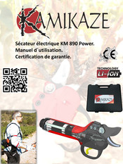 Kamikaze KM 890 Power Manuel D'utilisation