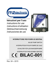 MZ electronic BILAC-001 Instructions D'utilisation