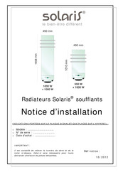 Systec Therm Solaris Notice D'installation