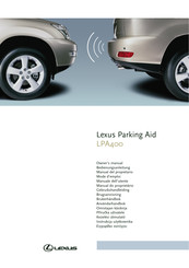 Lexus Parking Aid LPA400 2000 Mode D'emploi