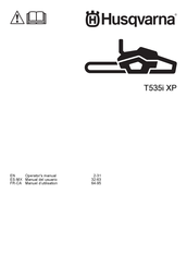 Husqvarna T535i XP Manuel D'utilisation