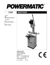 Powermatic 719T Mode D'emploi