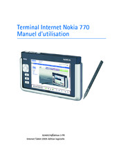 Nokia 770 Manuel D'utilisation