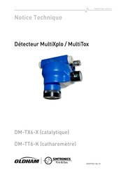 TELEDYNE OLDHAM SIMTRONICS MiltiTox DM-TT6-K Notice Technique