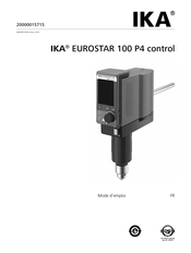 IKA EUROSTAR 100 P4 control Mode D'emploi
