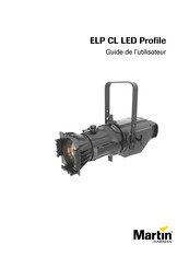 Harman Martin ELP CL LED Profile Guide De L'utilisateur