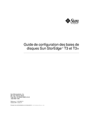 Sun StorEdge T3 Guide De Configuration