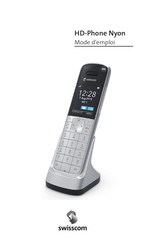Swisscom HD-Phone Nyon Mode D'emploi