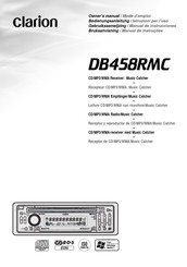 Clarion DB458RMC Mode D'emploi