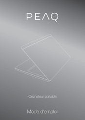 Peaq PNB P1117-I7B1 Mode D'emploi