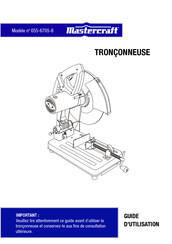 MasterCraft 055-6705-8 Guide D'utilisation