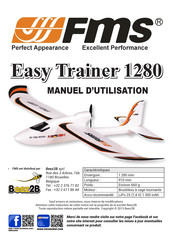 BEEZ2B FMS Easy Trainer 1280 Manuel D'utilisation