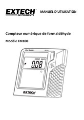 Extech Instruments FM100 Manuel D'utilisation