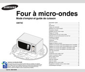 Samsung GW73C Mode D'emploi Et Guide De Cuisson