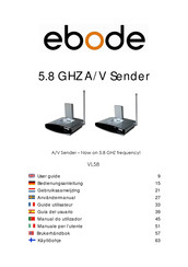 Ebode XDOM VL58 Guide Utilisateur