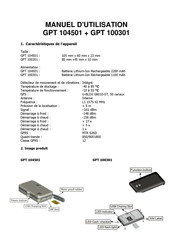 Krautli GPT 100301 Manuel D'utilisation