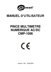 Sonel CMP-1006 Manuel D'utilisateur