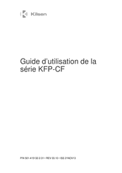Kilsen KFP-CF 1X-F2 Guide D'utilisation