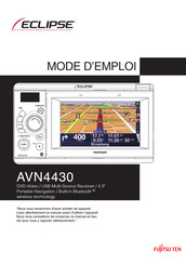 Fujitsu Ten ECLIPSE AVN4430 Mode D'emploi