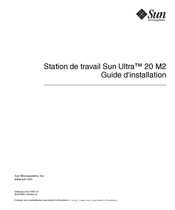 Sun Microsystems Ultra 20 M2 Guide D'installation