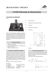 3B SCIENTIFIC PHYSICS U14390 Instructions D'utilisation