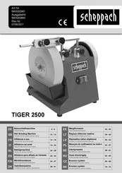 Scheppach TIGER 2500 Traduction Des Instructions D'origine