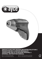 Ayce YS-1061 Notice Originale