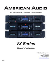 American Audio VX1500 Manuel D'utilisation