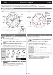 Citizen E660 Instructions En Bref