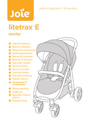 Joie litetrax E Manuel D'utilisateur