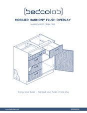 Bedcolab Mobilier Harmony Flush Overlay Manuel D'installation