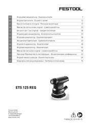 Festool 201416 Notice D'utilisation D'origine