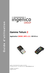 Ingenico group Telium 2 Série Guide D'utilisation